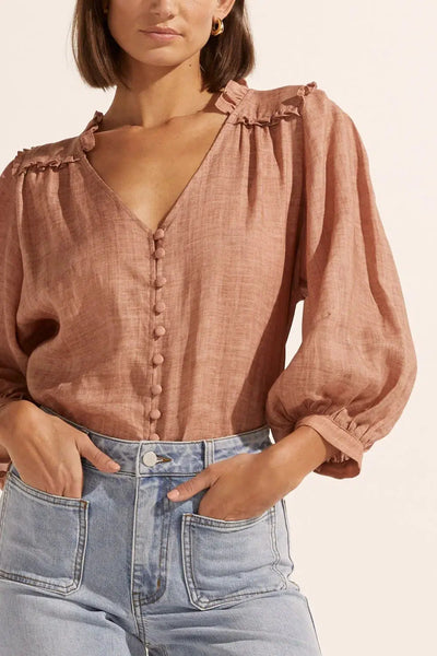 Brigade Top - Rust-Zoe Kratzmann-Lima & Co