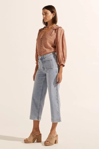 Brigade Top - Rust-Zoe Kratzmann-Lima & Co