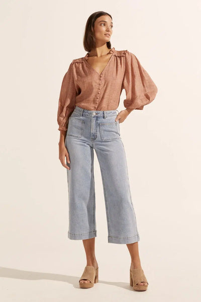 Brigade Top - Rust-Zoe Kratzmann-Lima & Co