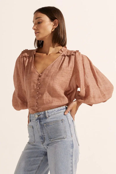 Brigade Top - Rust-Zoe Kratzmann-Lima & Co