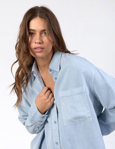 Brooklyn Shirt - Sky Blue-Elm Lifestyle-Lima & Co