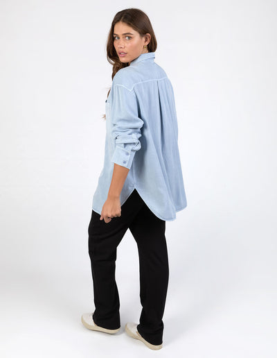 Brooklyn Shirt - Sky Blue-Elm Lifestyle-Lima & Co