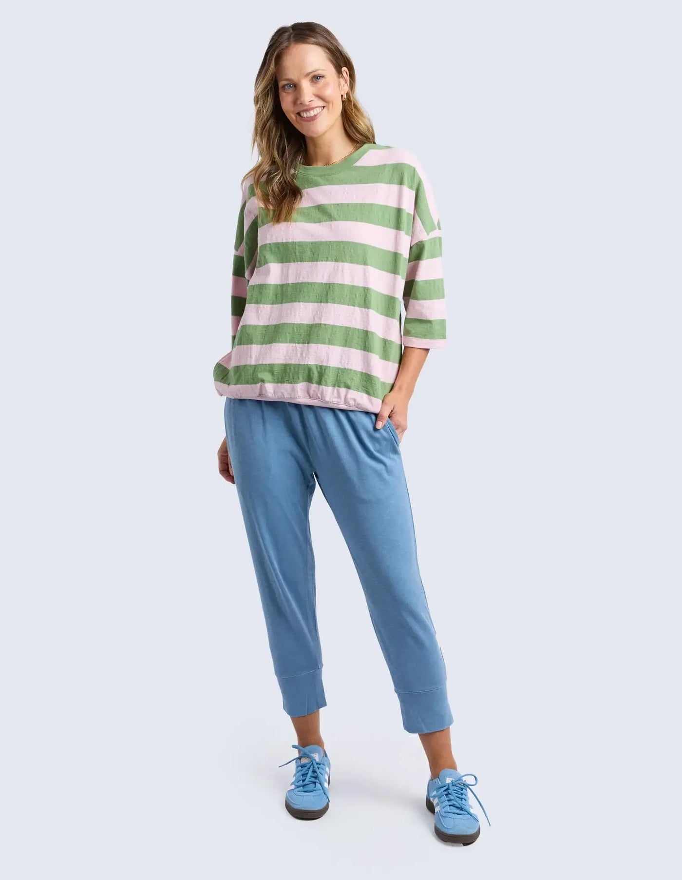 Brunch Pant - Blue Shadow-Elm Lifestyle-Lima & Co
