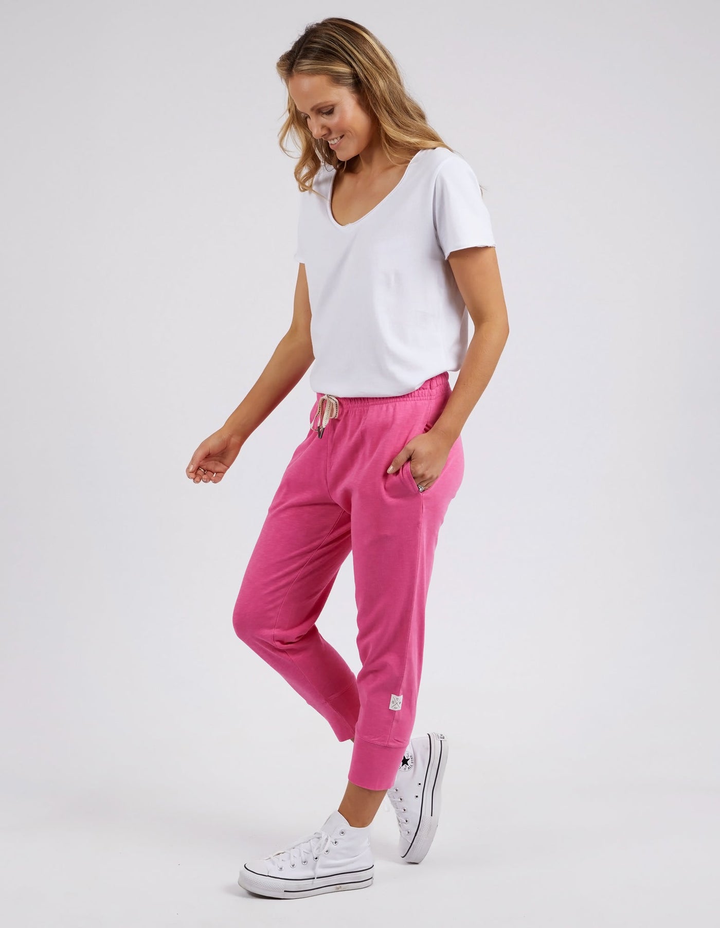 Brunch Pant - Shocking Pink-Elm Lifestyle-Lima & Co