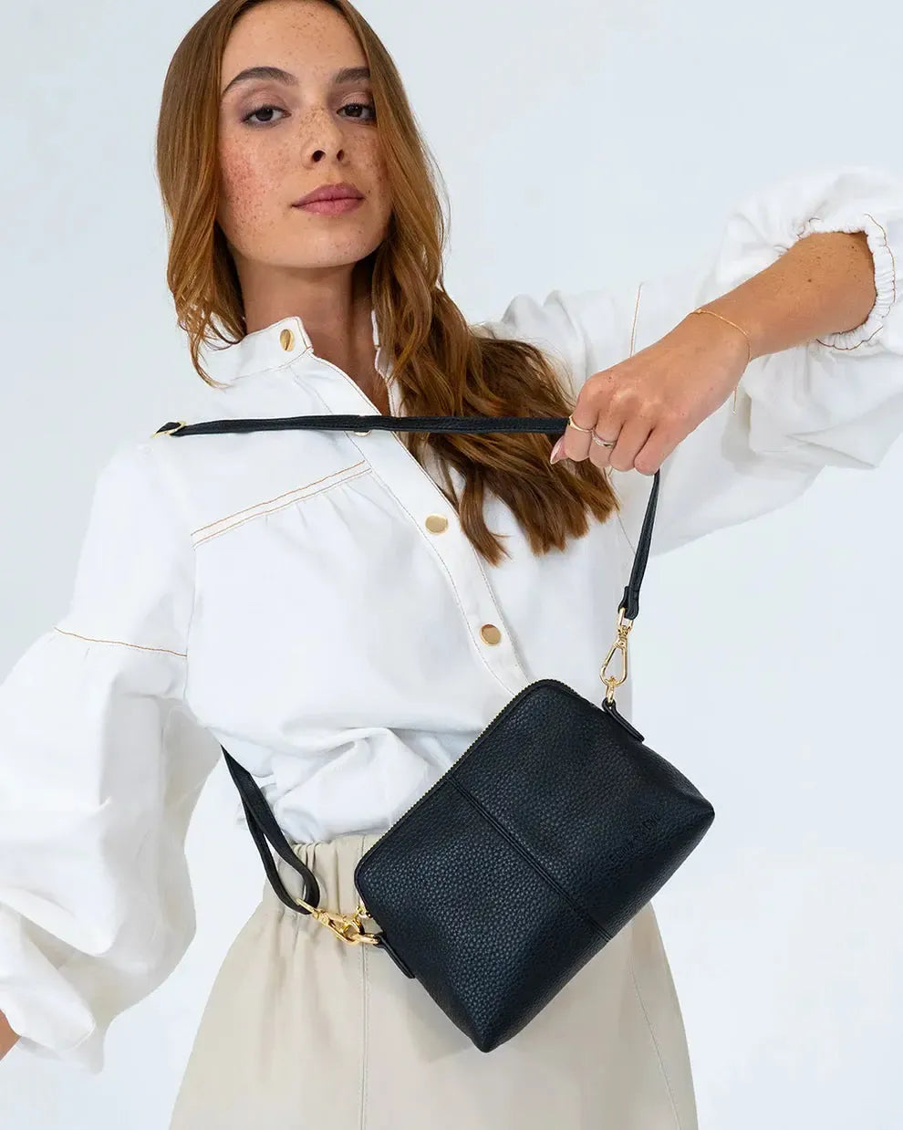 Burbank Crossbody - Black-Elms and King-Lima & Co