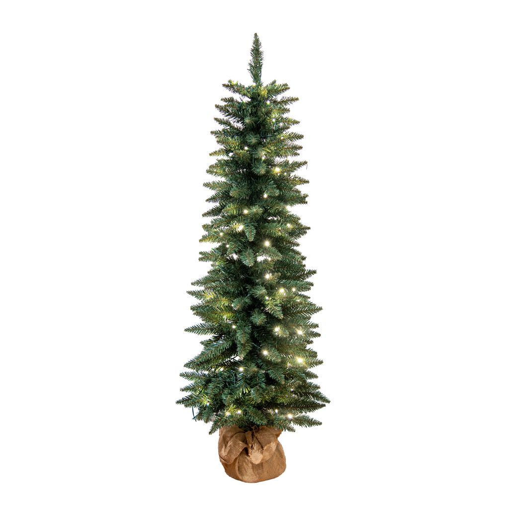 Burlap Led Tree 120Cm And 100 Lights-Swing-Lima & Co