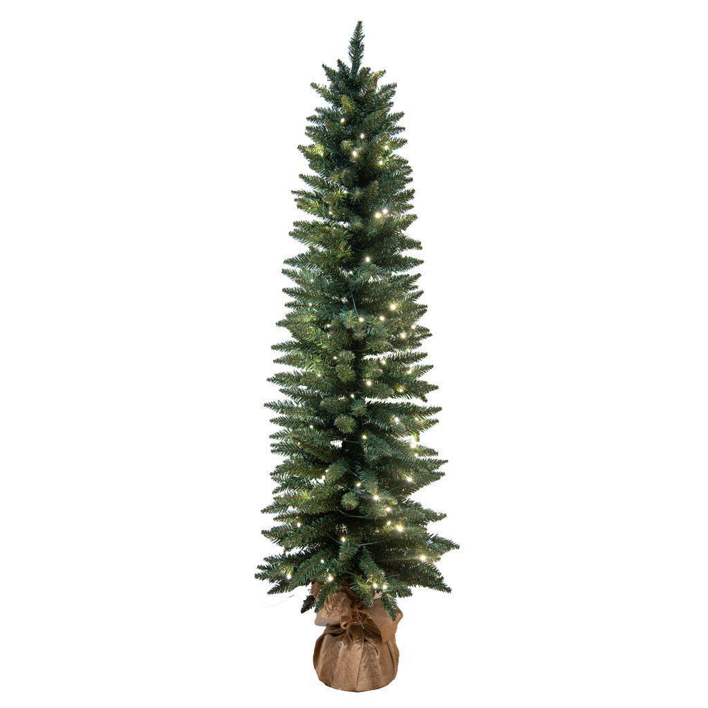Burlap Led Tree 150Cm And 150 Lights-Swing-Lima & Co