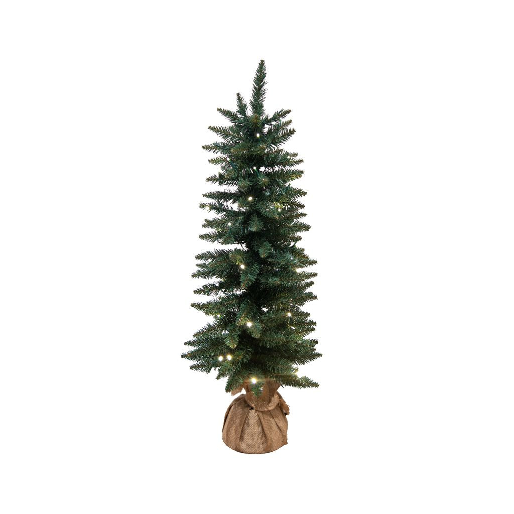 Burlap Led Tree 90Cm And 50 Lights-Swing-Lima & Co