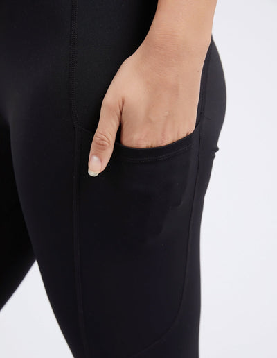 Burn Legging - Black-Foxwood-Lima & Co