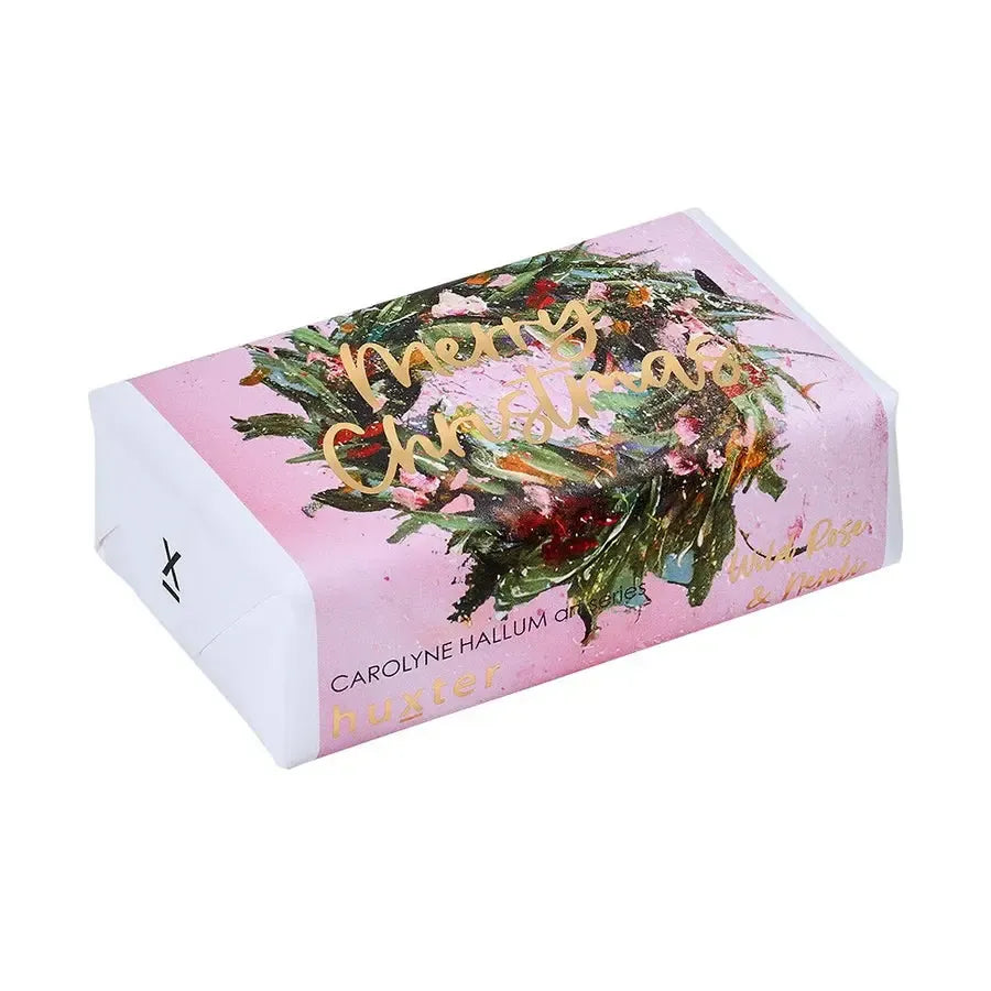 CH Pink Wreath - Merry Xmas-Huxter-Lima & Co