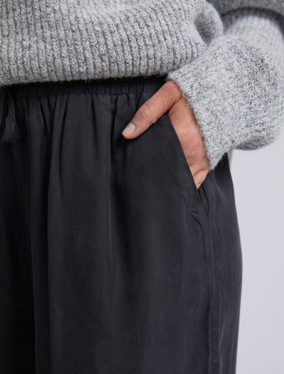 Callie Wide Leg Pant - Black-Elm Lifestyle-Lima & Co