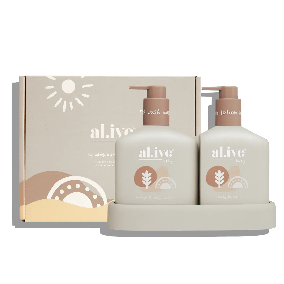 Calming Oatmeal Baby Duo Pack-AL.IVE BODY-Lima & Co