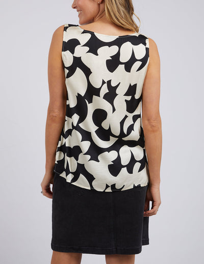 Calypso Cami - Black-Foxwood-Lima & Co