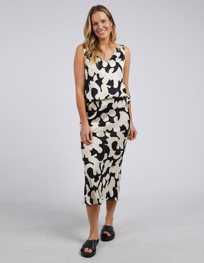 Calypso Cami - Black-Foxwood-Lima & Co