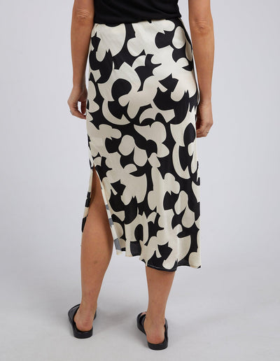 Calypso Skirt - Black-Foxwood-Lima & Co