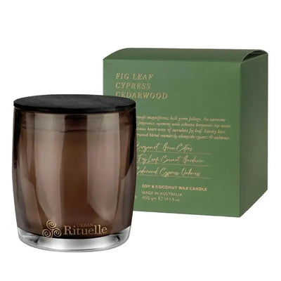 Candle 400gm Fig Leaf-Urban Rituelle-Lima & Co