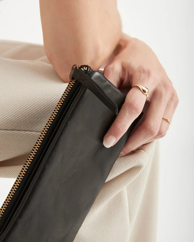 Capri Wallet Large - Black-Juju and Co-Lima & Co