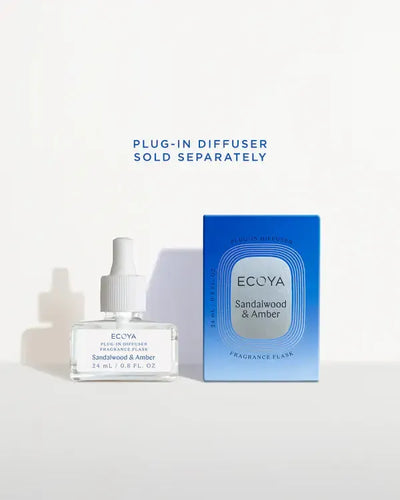 Car Diffuser Refill - Sandalwood & Amber-Ecoya-Lima & Co