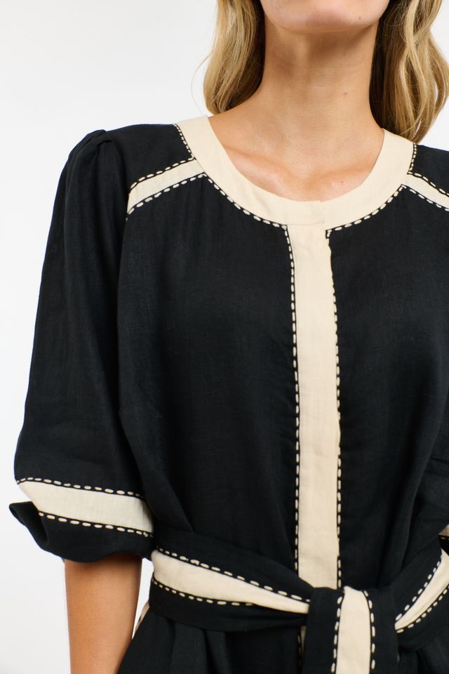 Carolyn Resort Dress - Black-365 Days-Lima & Co