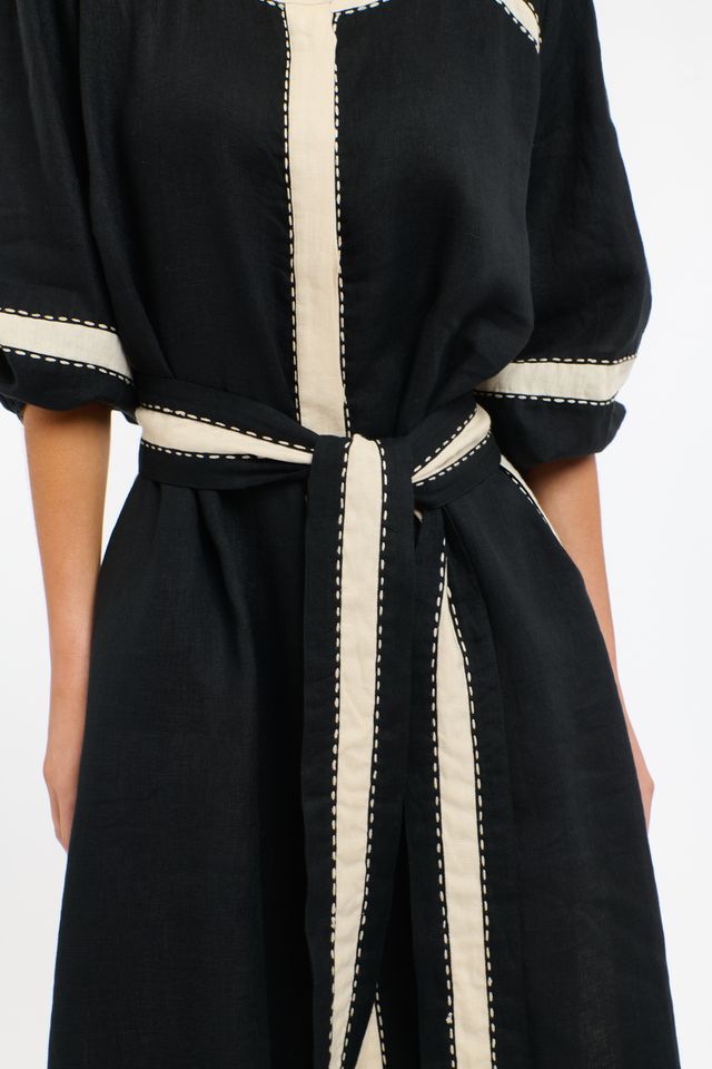 Carolyn Resort Dress - Black-365 Days-Lima & Co