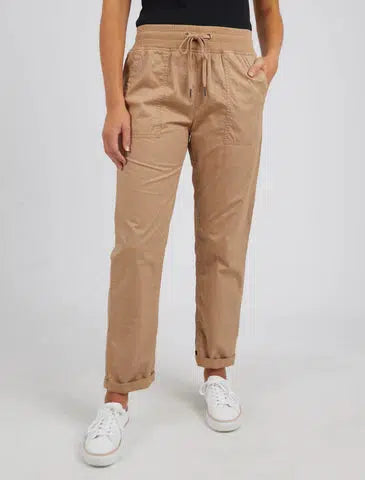 Carrie Jogger Pant - Mocha-Elm Lifestyle-Lima & Co