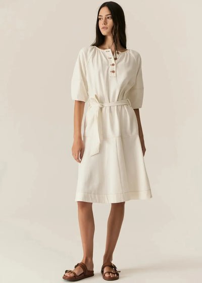 Carsen Dress - Ecru-Pol-Lima & Co