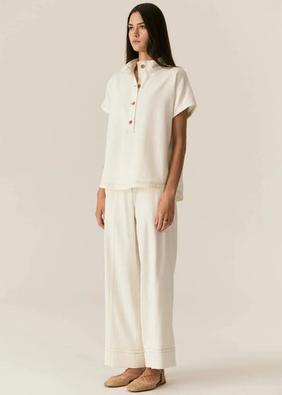 Carsen Shirt - Ecru-Pol-Lima & Co