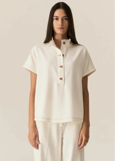 Carsen Shirt - Ecru-Pol-Lima & Co