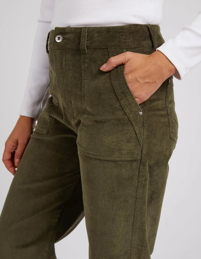 Cassie Cord Pant - Clover-Elm Lifestyle-Lima & Co