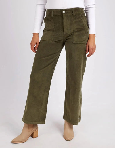 Cassie Cord Pant - Clover-Elm Lifestyle-Lima & Co