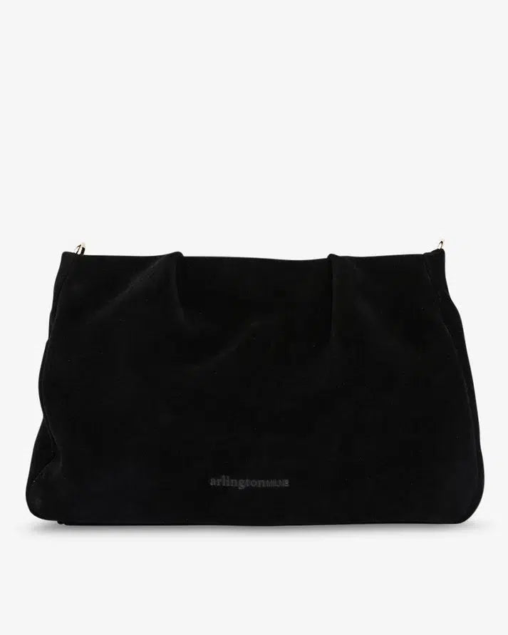 Caterina Bag - Black Suede-Elms and King-Lima & Co