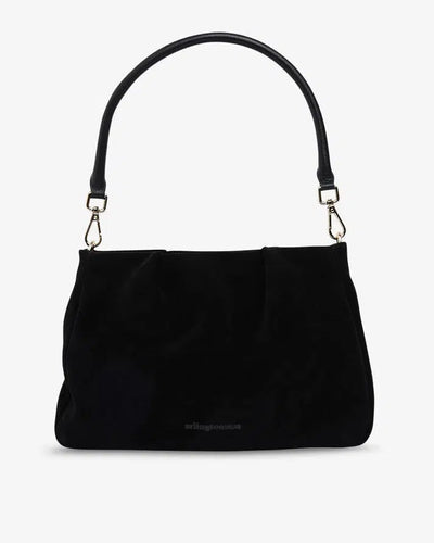 Caterina Bag - Black Suede-Elms and King-Lima & Co