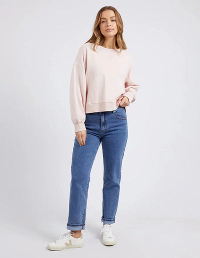 Cecile Crew - Pale Pink-Foxwood-Lima & Co