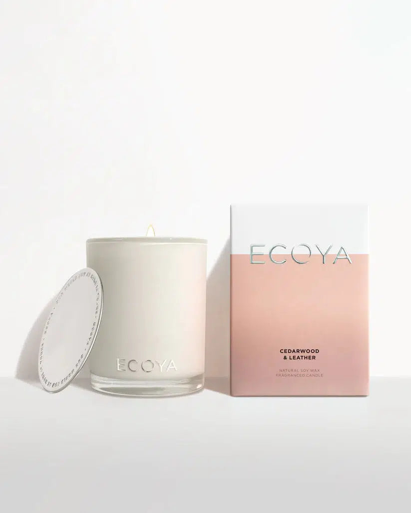 Cedarwood & Leather Madison Candle-Ecoya-Lima & Co