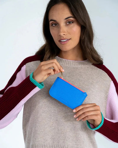 Centro Wallet- Cornflower Blue-Elms and King-Lima & Co