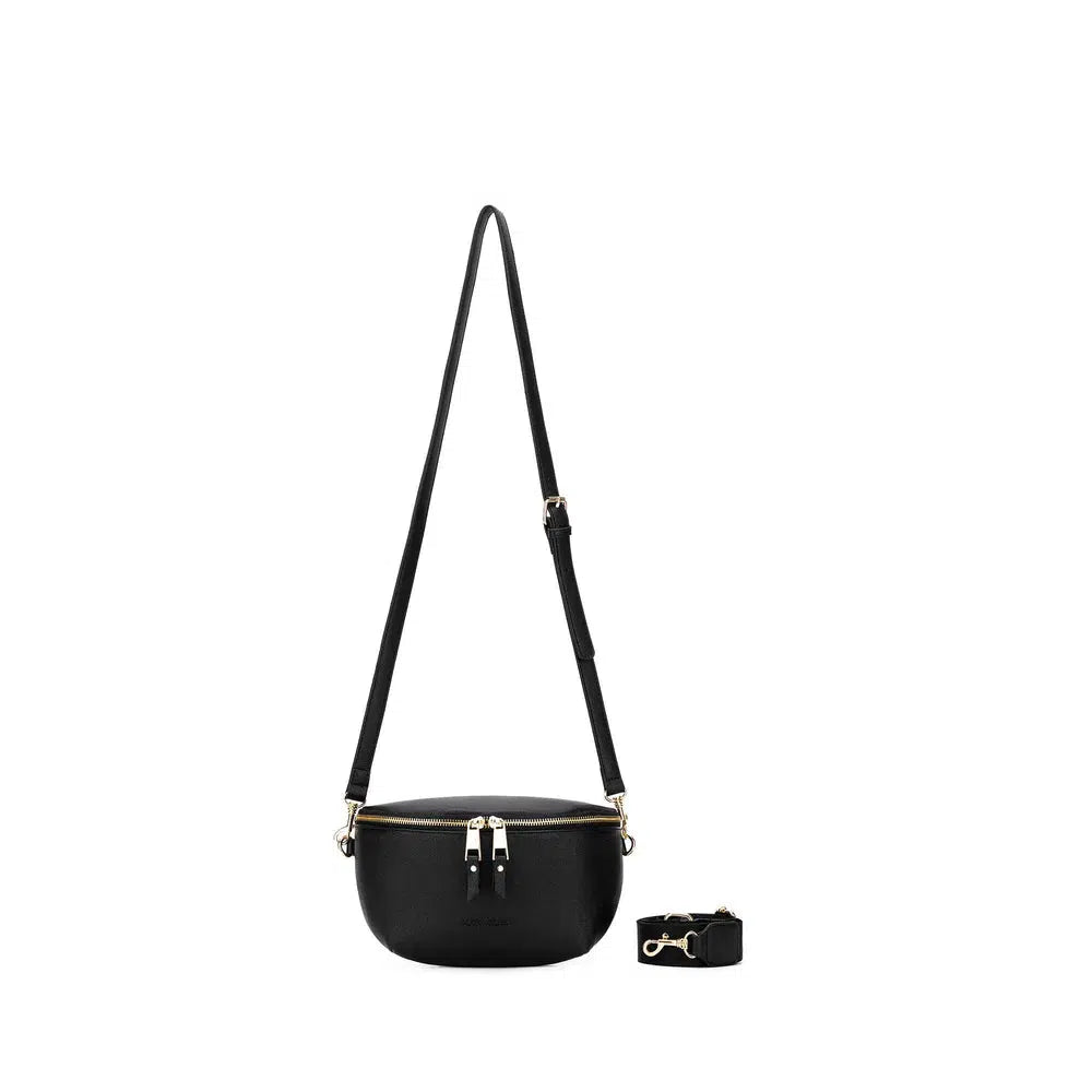 Chelsea Crossbody Sling - Black-BLACK CAVIAR DESIGNS-Lima & Co