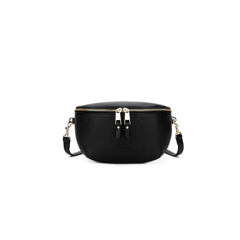 Chelsea Crossbody Sling - Black-BLACK CAVIAR DESIGNS-Lima & Co