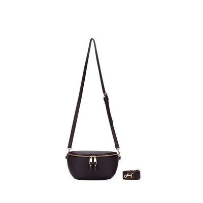 Chelsea Crossbody Sling - Chocolate-BLACK CAVIAR DESIGNS-Lima & Co