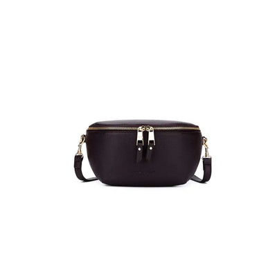 Chelsea Crossbody Sling - Chocolate-BLACK CAVIAR DESIGNS-Lima & Co