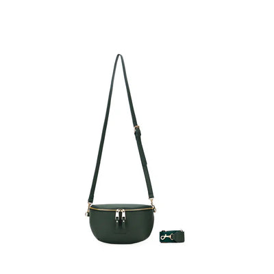 Chelsea Crossbody Sling - Dark Olive-BLACK CAVIAR DESIGNS-Lima & Co