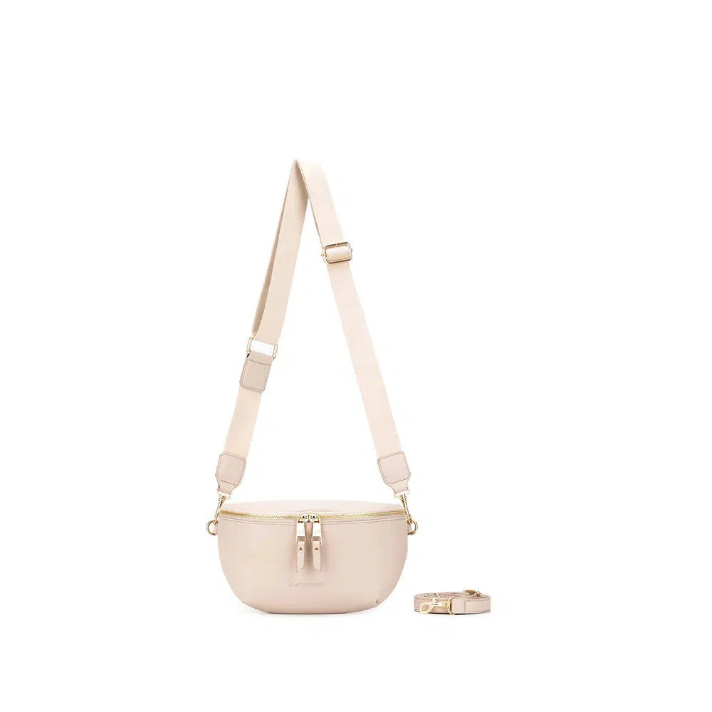 Chelsea Crossbody Sling - Oatmeal-BLACK CAVIAR DESIGNS-Lima & Co