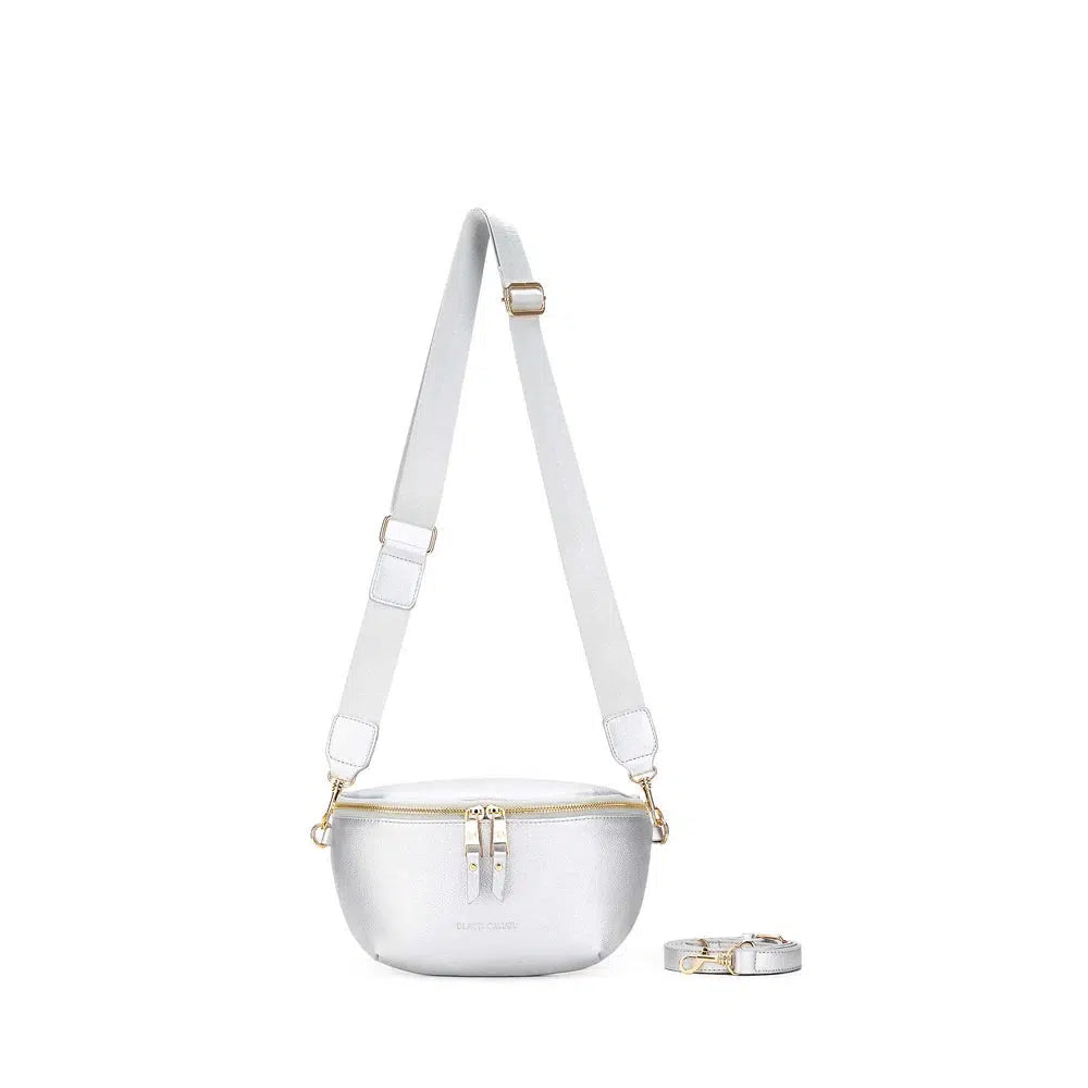 Chelsea Crossbody Sling - Silver-BLACK CAVIAR DESIGNS-Lima & Co