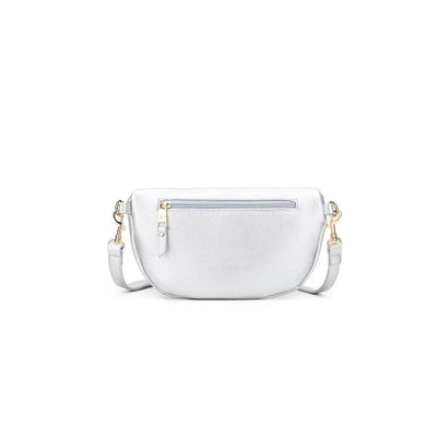 Chelsea Crossbody Sling - Silver-BLACK CAVIAR DESIGNS-Lima & Co
