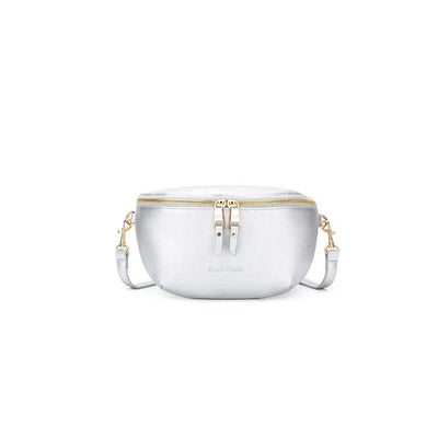 Chelsea Crossbody Sling - Silver-BLACK CAVIAR DESIGNS-Lima & Co