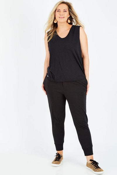 Chelsea Pant - Black-Foxwood-Lima & Co