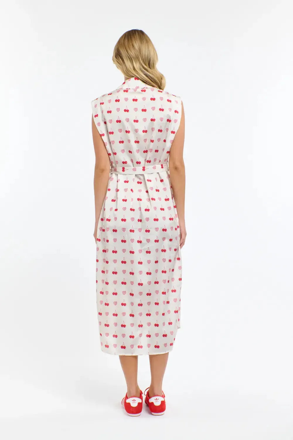 Cherry Bomb Dress - Vanilla/Red-365 Days-Lima & Co