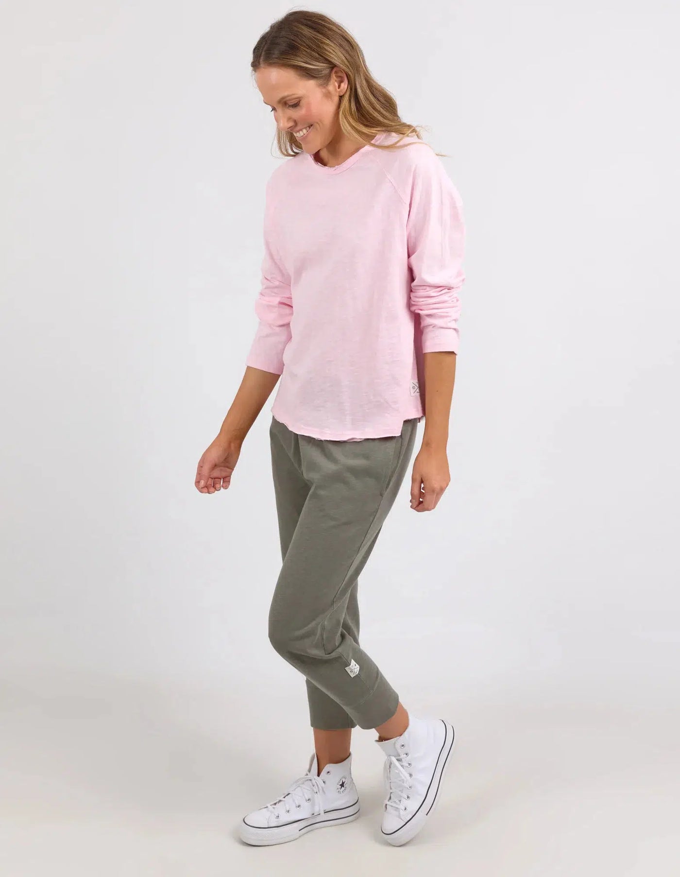 Chris L/S Sweat - Pinkaboo-Elm Lifestyle-Lima & Co