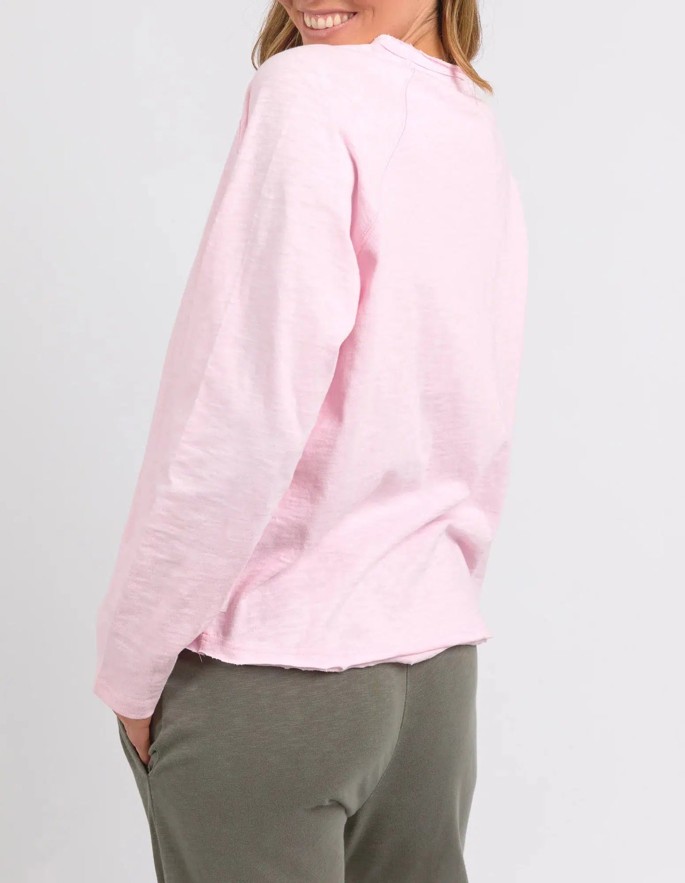 Chris L/S Sweat - Pinkaboo-Elm Lifestyle-Lima & Co