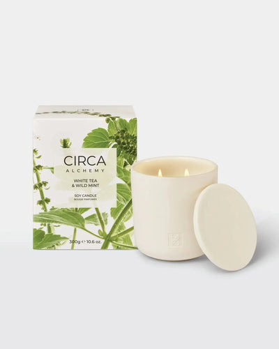 Circa 300g Candle - Alchemy - White Tea & Wild Mint-Circa-Lima & Co