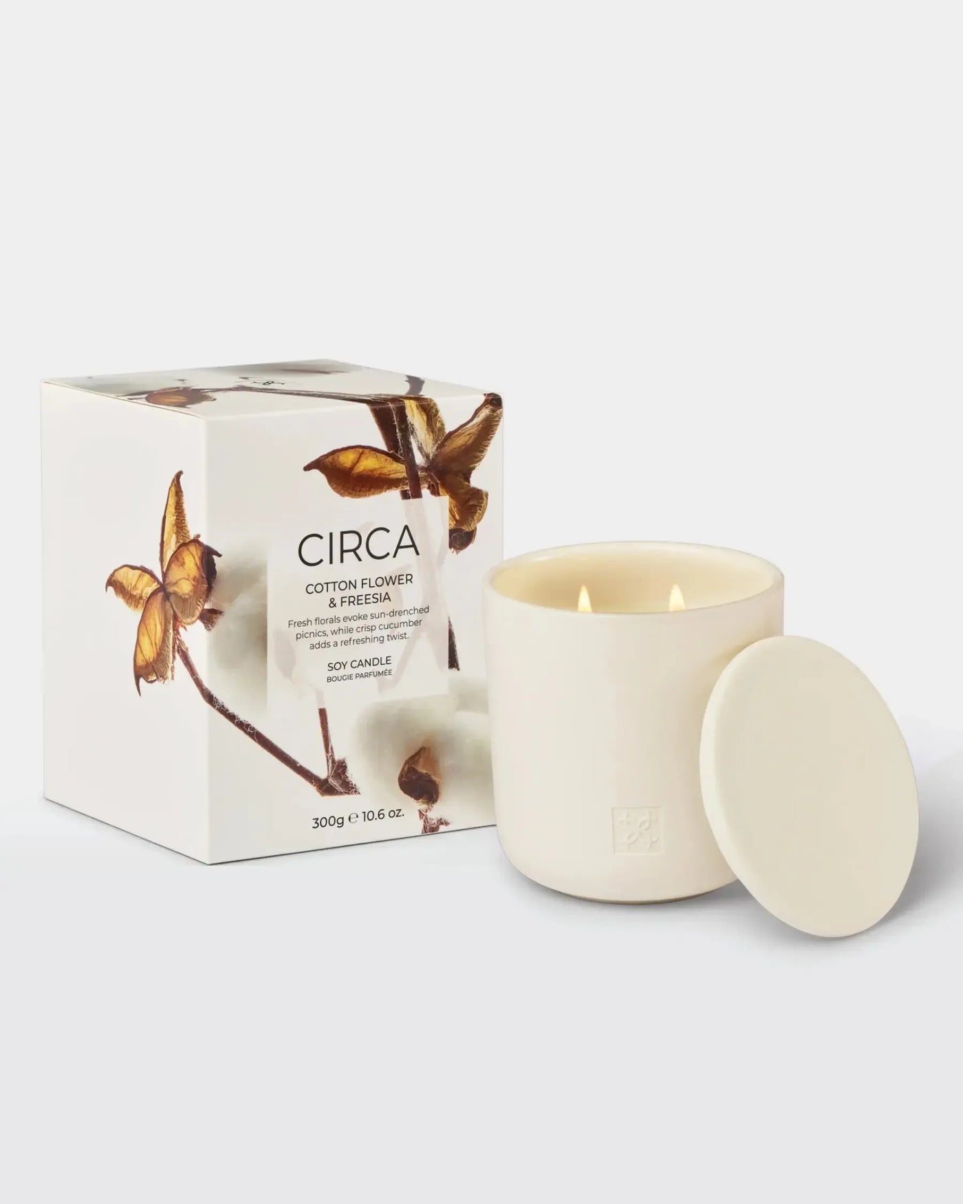 Circa 300g Candle - Cotton Flower & Freesia-Circa-Lima & Co